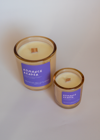 Romance Reader: Citrus & Floral Candle: 3 OZ